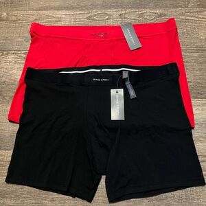 Savage X Fenty Men's Boxer Briefs Set - Red & Black